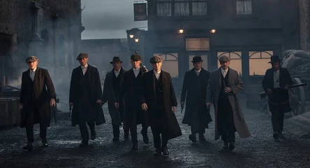 Se filtraron nuevas fotos del rodaje de la película de ''Peaky Blinders''