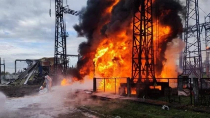 Rusía atacó la red eléctrica de Ucrania y dejó a miles de hogares sin luz